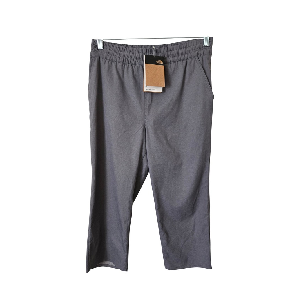 NWT The North Face Girls XL 18 Aphrodite Pant Grey Heather FlashDry Hiking